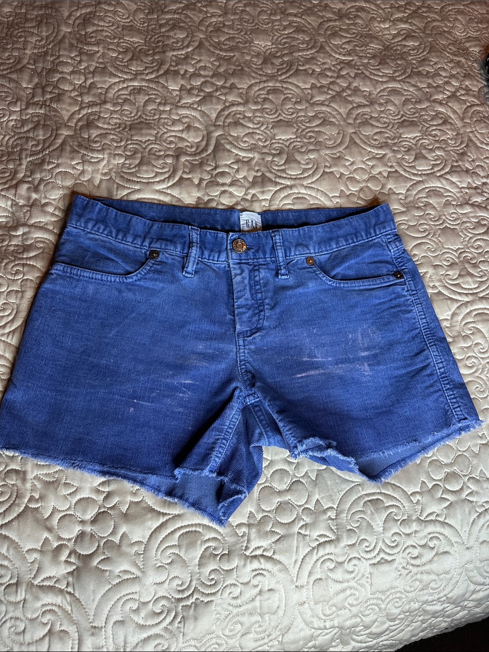 GAP Blue soft 4 Denim Women’s Cutoff Shorts